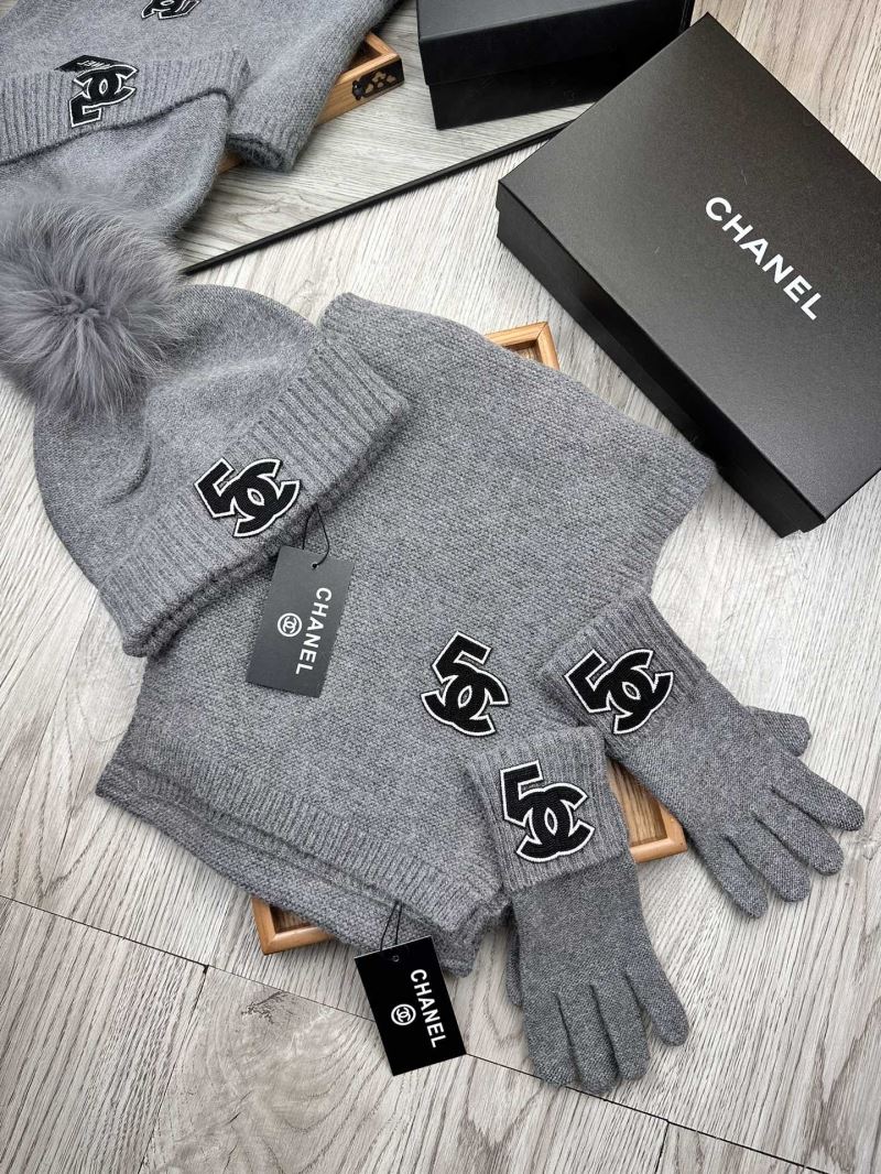 Chanel Caps Scarfs